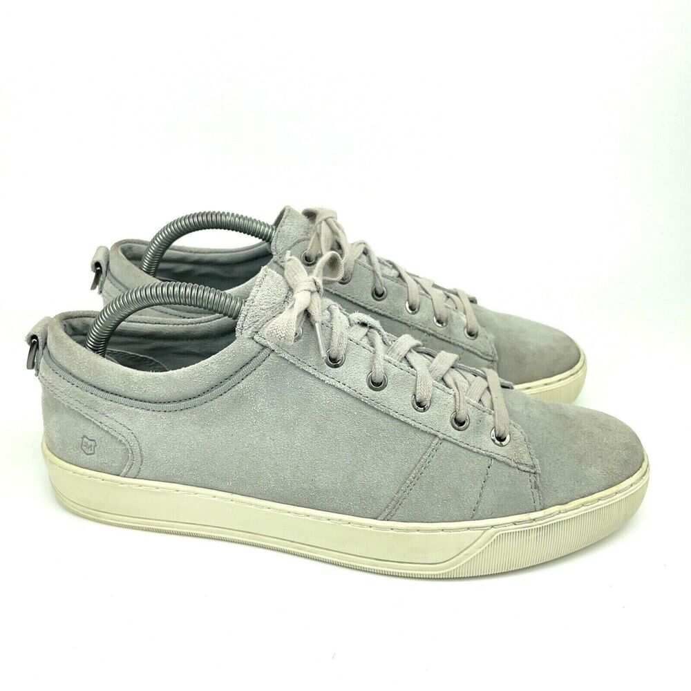 Marc New York By Andrew Marc Gray Darwood Fabric Low Top Mens Size Us 9 / 42.5